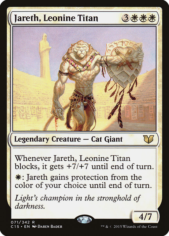 Jareth, Leonine Titan [Commander 2015] - Magic: The Gathering - Card Brawlers | Quebec | Canada |