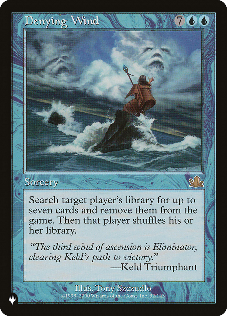 Denying Wind [The List] - Magic: The Gathering - Card Brawlers | Quebec | Canada |