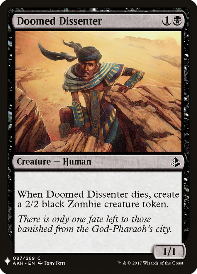 Doomed Dissenter [Mystery Booster] - Magic: The Gathering - Card Brawlers | Quebec | Canada |