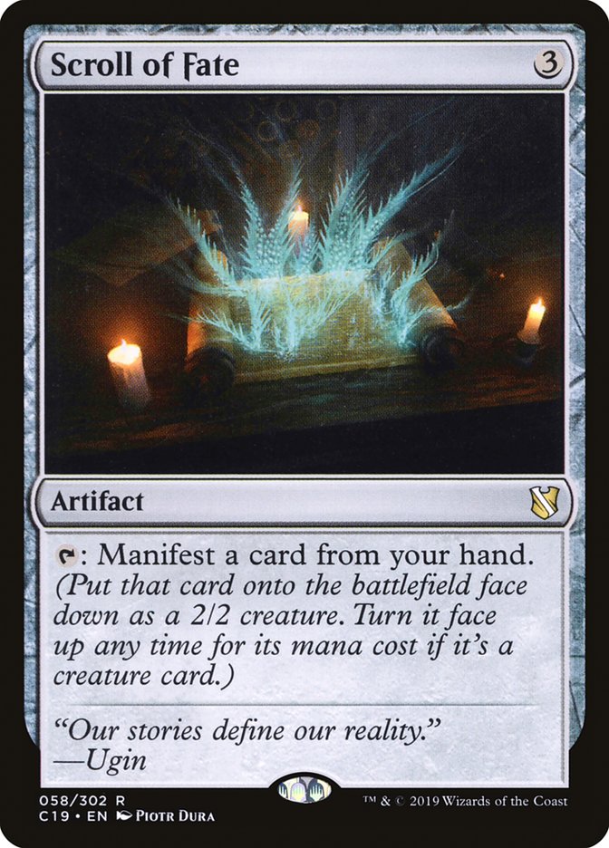 Scroll of Fate [Commander 2019] - Magic: The Gathering - Card Brawlers | Quebec | Canada |