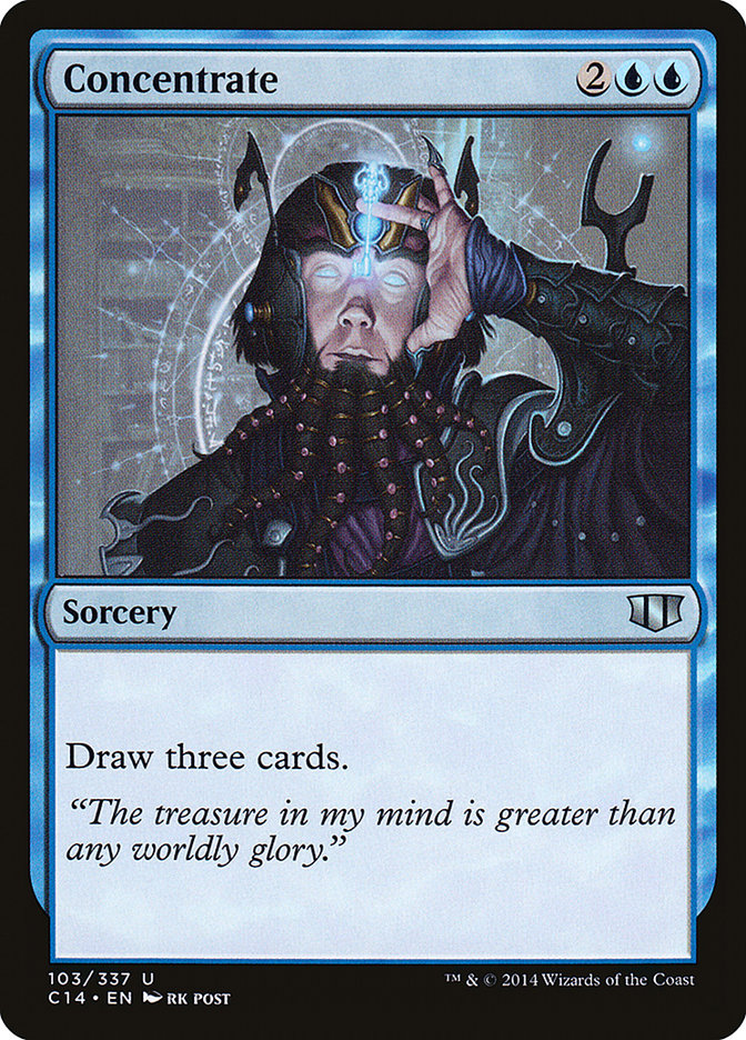 Concentrate [Commander 2014] - Magic: The Gathering - Card Brawlers | Quebec | Canada |