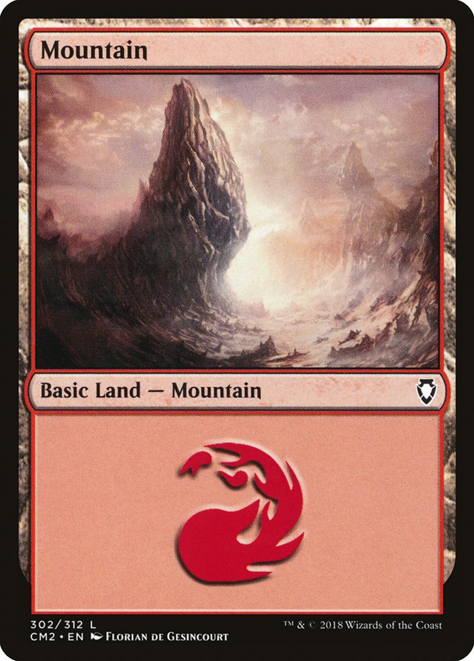 Mountain (302) [Commander Anthology Volume II] - Magic: The Gathering - Card Brawlers | Quebec | Canada |
