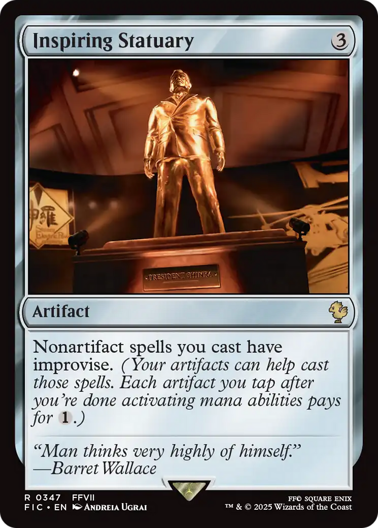 Inspiring Statuary [FINAL FANTASY Commander] - Magic: The Gathering - Card Brawlers | Quebec | Canada |