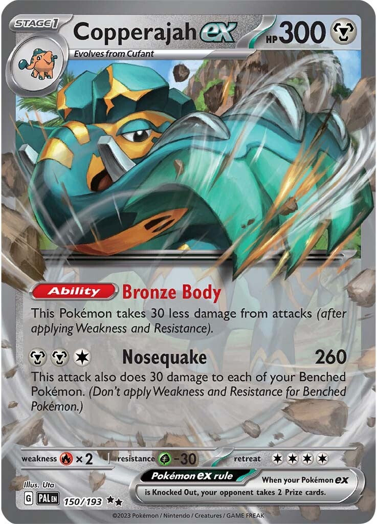 Copperajah ex (150/193) [Scarlet & Violet: Paldea Evolved] - Pokémon - Card Brawlers | Quebec | Canada |