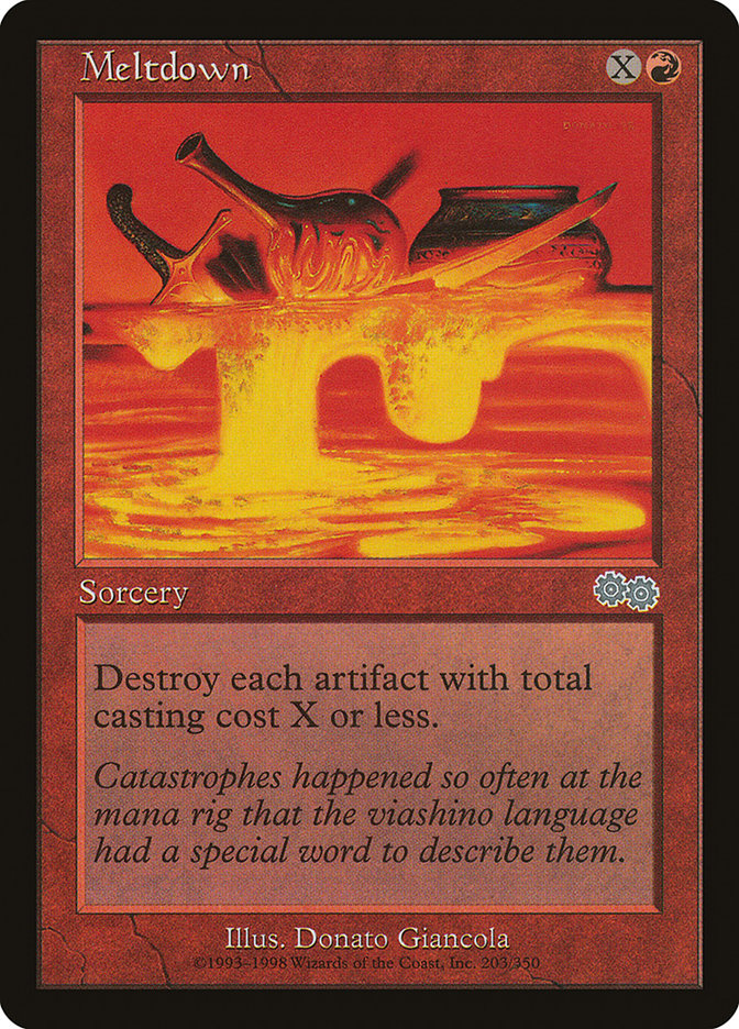 Meltdown [Urza's Saga] - Magic: The Gathering - Card Brawlers | Quebec | Canada |
