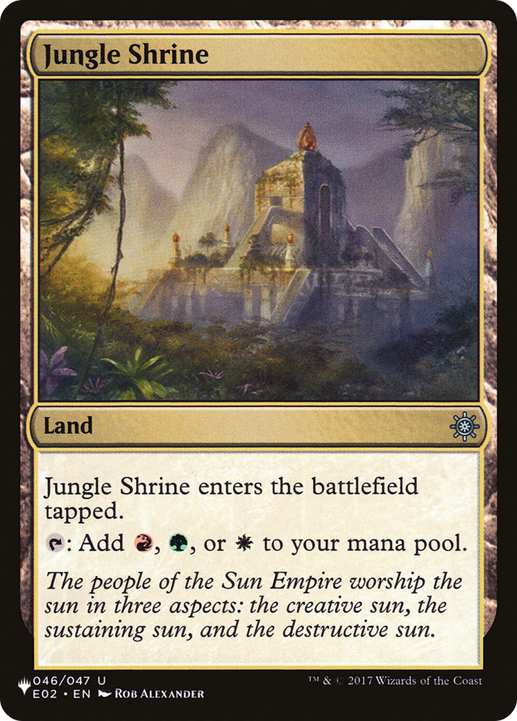 Jungle Shrine (E02) [The List] - Magic: The Gathering - Card Brawlers | Quebec | Canada |