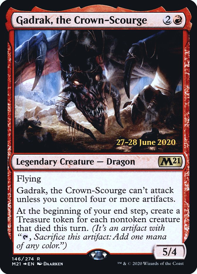 Gadrak, the Crown-Scourge [Core Set 2021 Prerelease Promos] - Magic: The Gathering - Card Brawlers | Quebec | Canada |