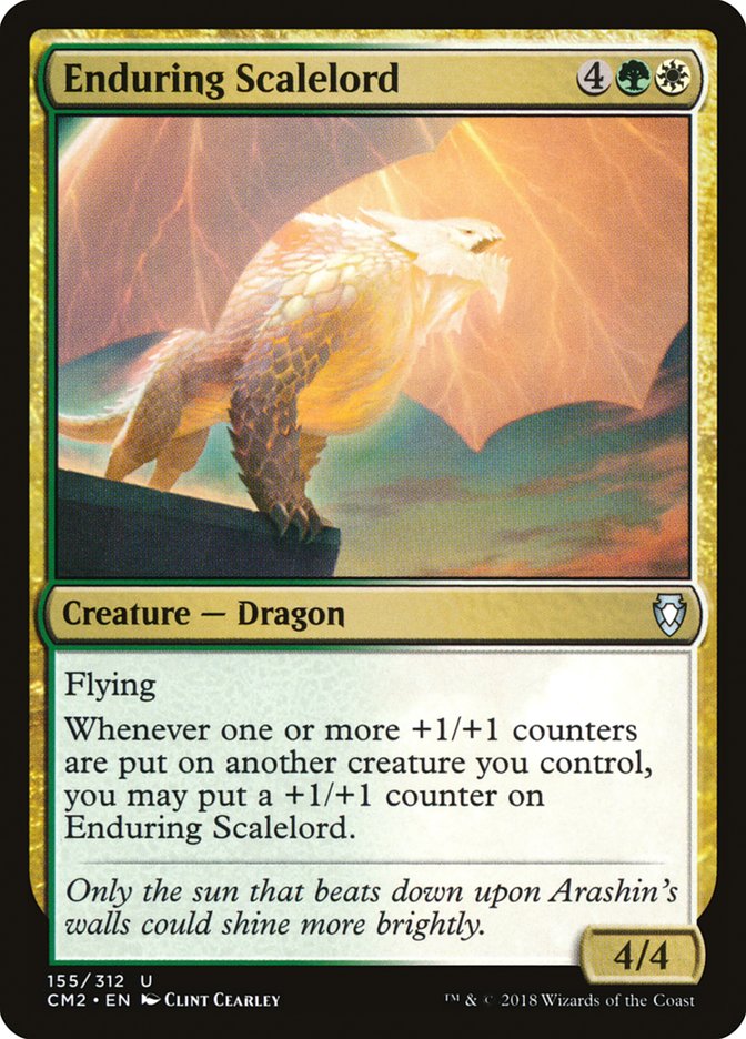 Enduring Scalelord [Commander Anthology Volume II] - Magic: The Gathering - Card Brawlers | Quebec | Canada |