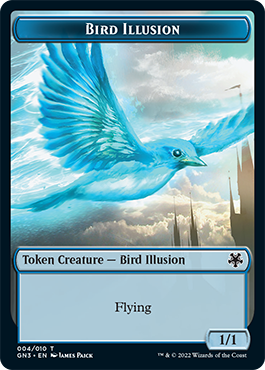 Bird Illusion // Demon Double-Sided Token [Game Night: Free-for-All Tokens] - Magic: The Gathering - Card Brawlers | Quebec | Canada |