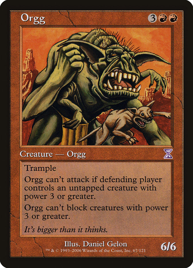 Orgg [Time Spiral Timeshifted] - Magic: The Gathering - Card Brawlers | Quebec | Canada |