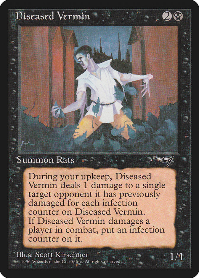Diseased Vermin [Alliances] - Magic: The Gathering - Card Brawlers | Quebec | Canada |