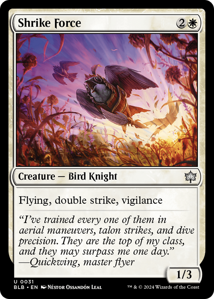 Shrike Force [Bloomburrow] - Magic: The Gathering - Card Brawlers | Quebec | Canada |