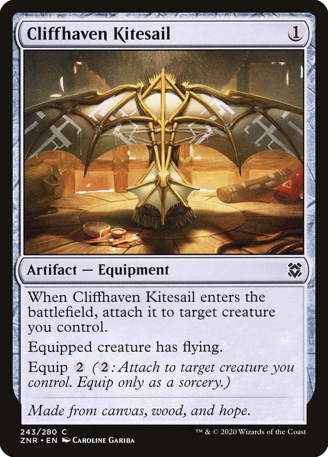 Cliffhaven Kitesail [Zendikar Rising] - Magic: The Gathering - Card Brawlers | Quebec | Canada |