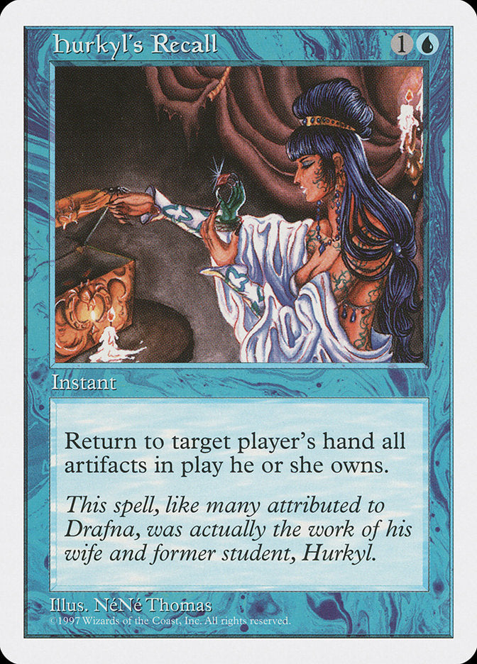 Hurkyl's Recall [Fifth Edition] - Magic: The Gathering - Card Brawlers | Quebec | Canada |