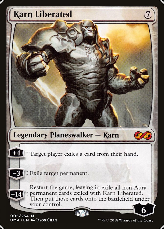 Karn Liberated [Ultimate Masters] - Magic: The Gathering - Card Brawlers | Quebec | Canada |