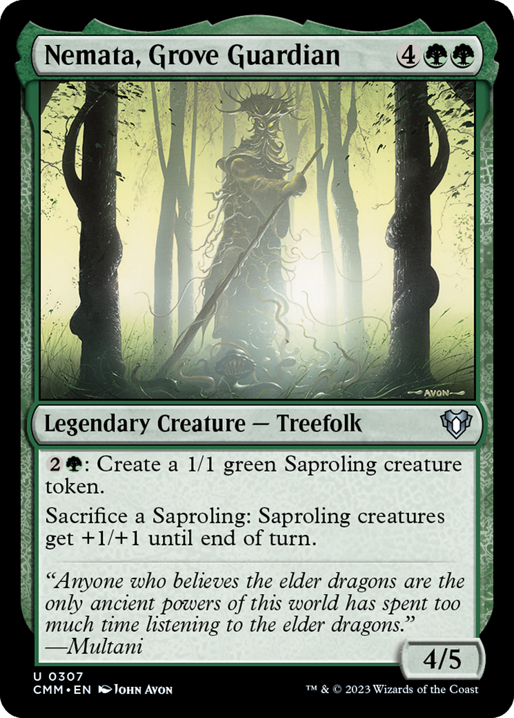 Nemata, Grove Guardian [Commander Masters] - Magic: The Gathering - Card Brawlers | Quebec | Canada |