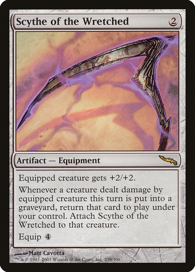 Scythe of the Wretched [Mirrodin] - Magic: The Gathering - Card Brawlers | Quebec | Canada |