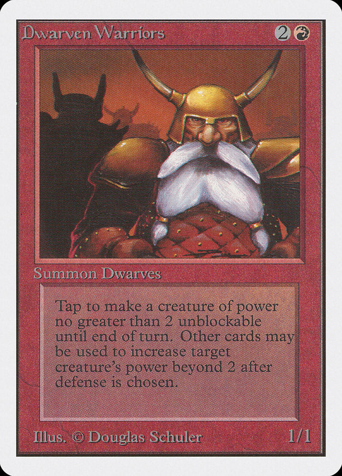 Dwarven Warriors [Unlimited Edition] - Magic: The Gathering - Card Brawlers | Quebec | Canada |