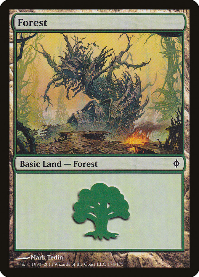 Forest (174) [New Phyrexia] - Magic: The Gathering - Card Brawlers | Quebec | Canada |