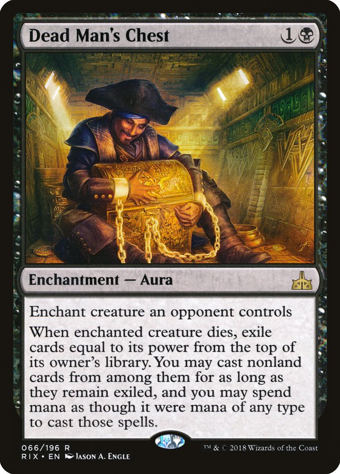 Dead Man's Chest [Rivals of Ixalan] - Magic: The Gathering - Card Brawlers | Quebec | Canada |