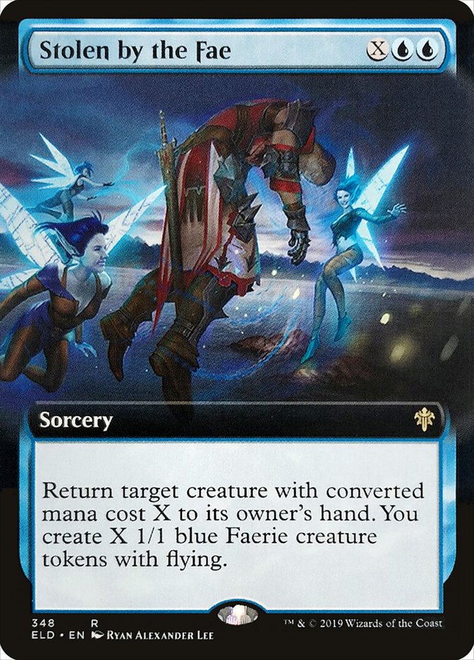 Stolen by the Fae (Extended Art) [Throne of Eldraine] - Magic: The Gathering - Card Brawlers | Quebec | Canada |