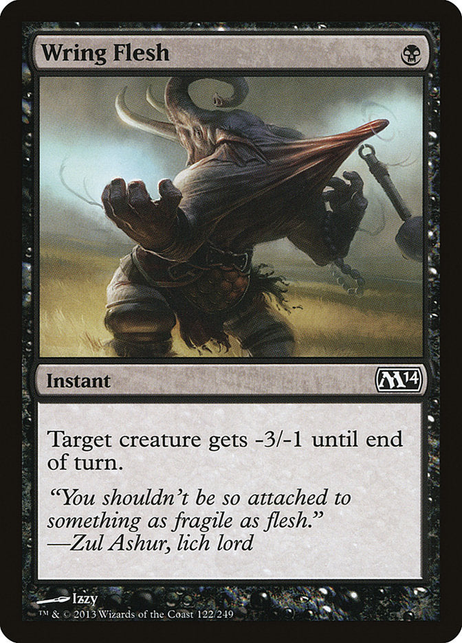 Wring Flesh [Magic 2014] - Magic: The Gathering - Card Brawlers | Quebec | Canada |
