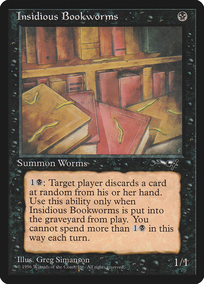 Insidious Bookworms (Multiple Worms) [Alliances] - Magic: The Gathering - Card Brawlers | Quebec | Canada |