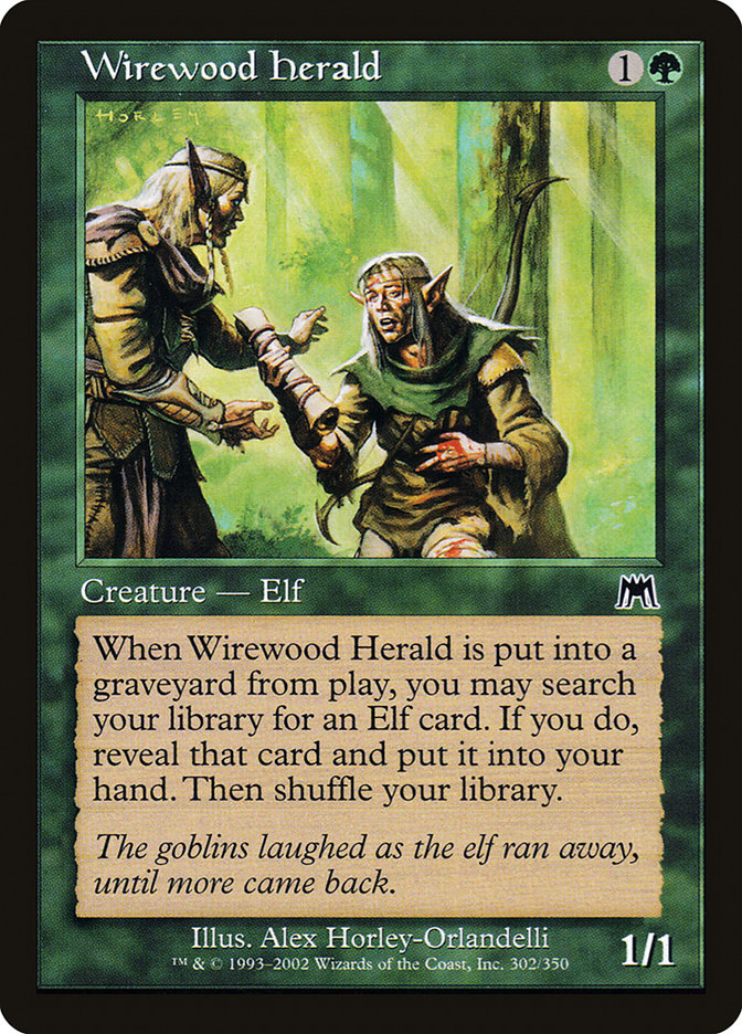 Wirewood Herald [Onslaught] - Magic: The Gathering - Card Brawlers | Quebec | Canada |