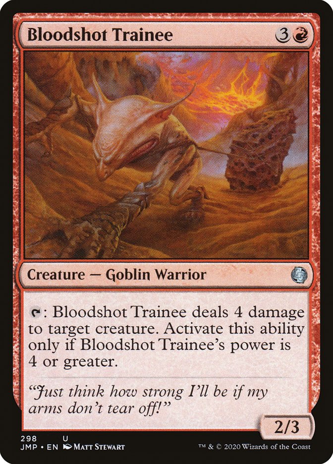Bloodshot Trainee [Jumpstart] - Magic: The Gathering - Card Brawlers | Quebec | Canada |