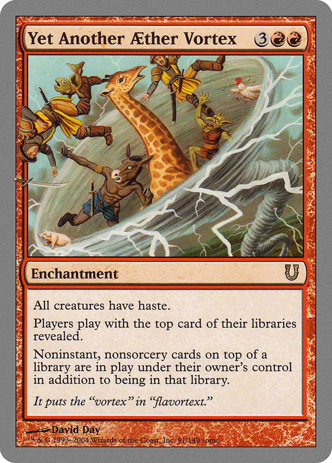 Yet Another Aether Vortex [Unhinged] - Magic: The Gathering - Card Brawlers | Quebec | Canada |