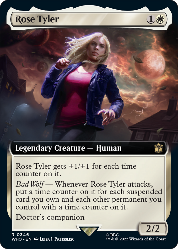 Rose Tyler (Extended Art) [Doctor Who] - Magic: The Gathering - Card Brawlers | Quebec | Canada |