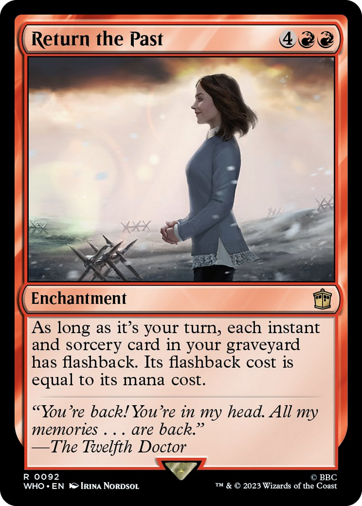 Return the Past [Doctor Who] - Magic: The Gathering - Card Brawlers | Quebec | Canada |