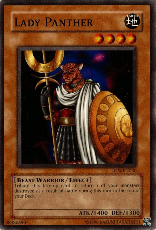 Lady Panther [LON-EN030] Common - Yu-Gi-Oh! - Card Brawlers | Quebec | Canada |