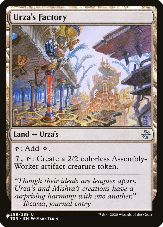 Urza's Factory [The List] - Magic: The Gathering - Card Brawlers | Quebec | Canada |