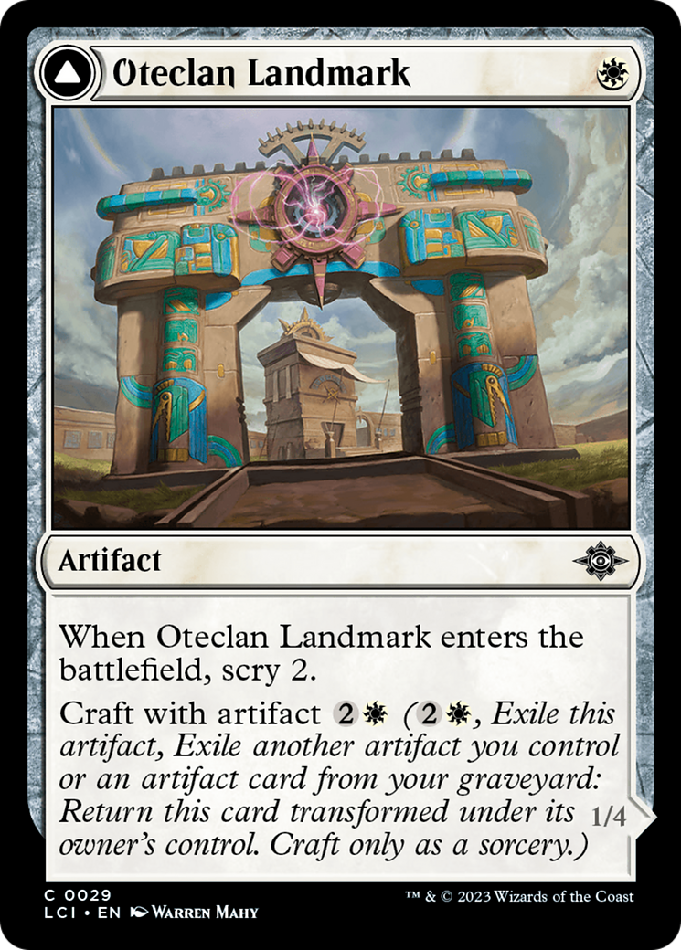 Oteclan Landmark [The Lost Caverns of Ixalan] - Magic: The Gathering - Card Brawlers | Quebec | Canada |