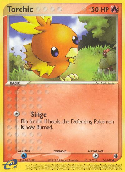 Torchic (74/109) [EX: Ruby & Sapphire] - Pokémon - Card Brawlers | Quebec | Canada |
