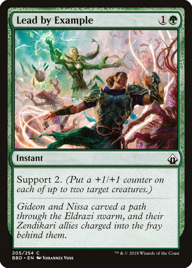 Lead by Example [Battlebond] - Magic: The Gathering - Card Brawlers | Quebec | Canada |