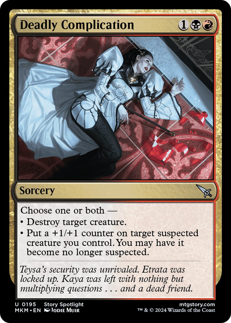 Deadly Complication [Murders at Karlov Manor] - Magic: The Gathering - Card Brawlers | Quebec | Canada |