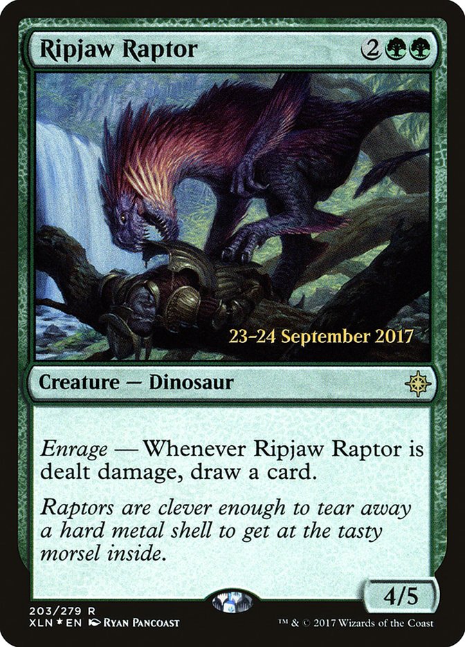 Ripjaw Raptor [Ixalan Prerelease Promos] - Magic: The Gathering - Card Brawlers | Quebec | Canada |