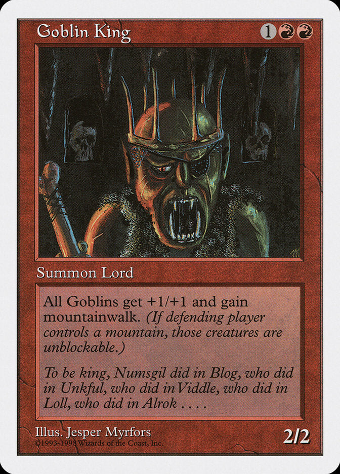 Goblin King [Anthologies] - Magic: The Gathering - Card Brawlers | Quebec | Canada |