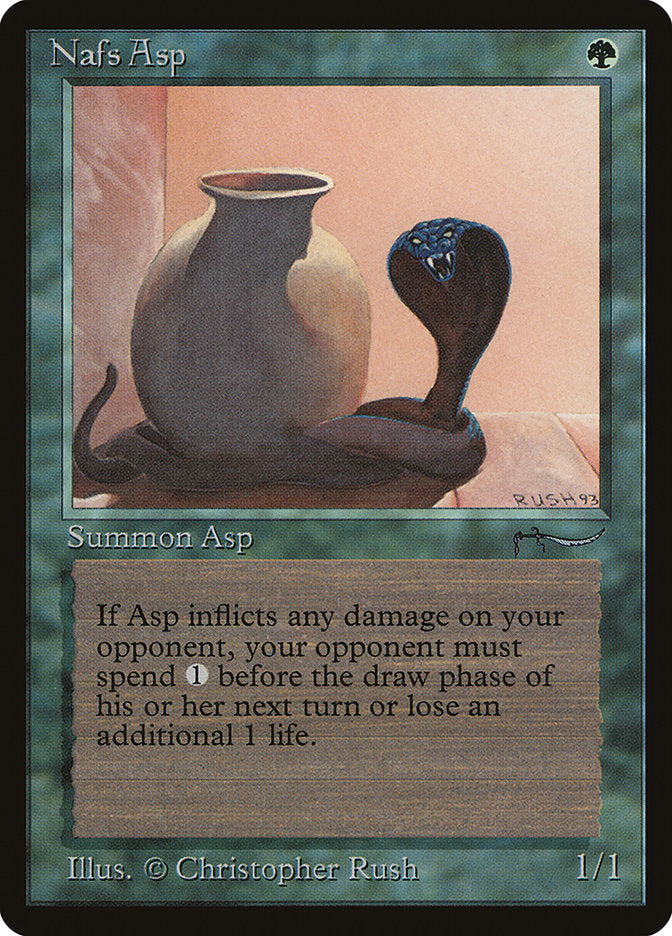Nafs Asp (Light Mana Cost) [Arabian Nights] - Magic: The Gathering - Card Brawlers | Quebec | Canada |