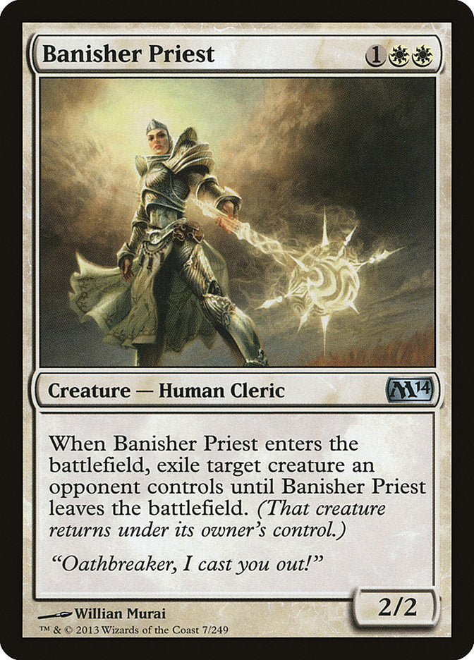 Banisher Priest [Magic 2014] - Magic: The Gathering - Card Brawlers | Quebec | Canada |