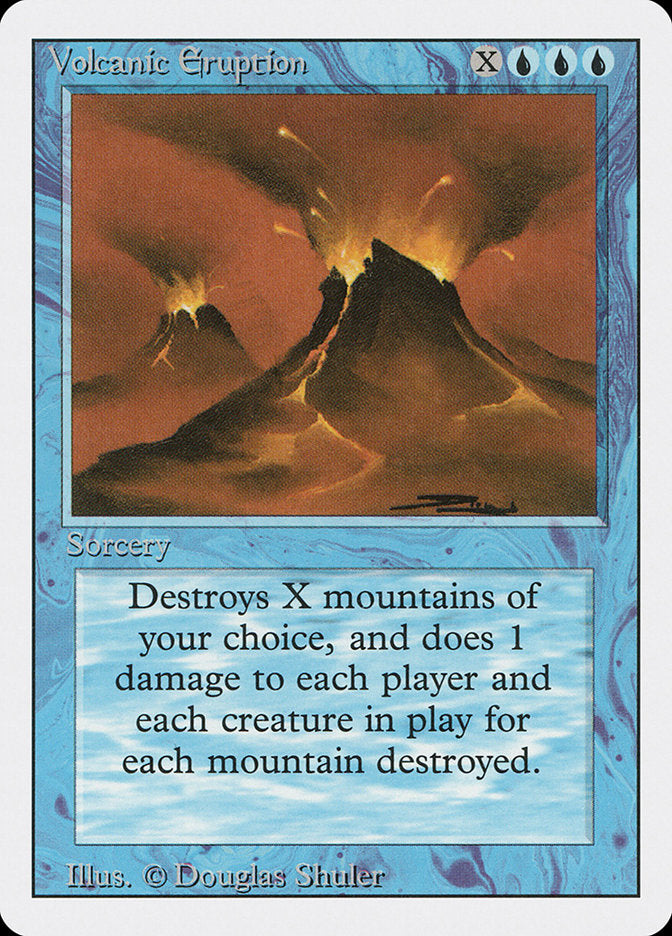 Volcanic Eruption [Revised Edition] - Magic: The Gathering - Card Brawlers | Quebec | Canada |
