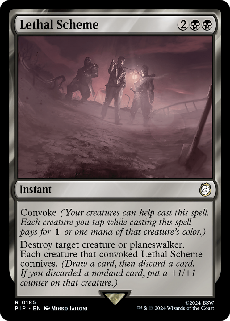 Lethal Scheme [Fallout] - Magic: The Gathering - Card Brawlers | Quebec | Canada |