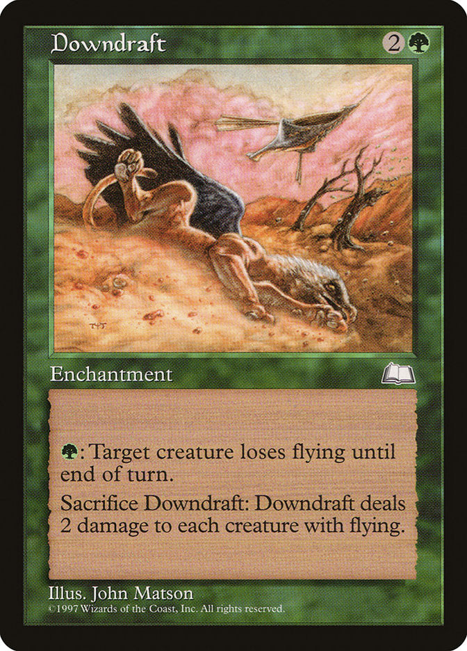 Downdraft [Weatherlight] - Magic: The Gathering - Card Brawlers | Quebec | Canada |