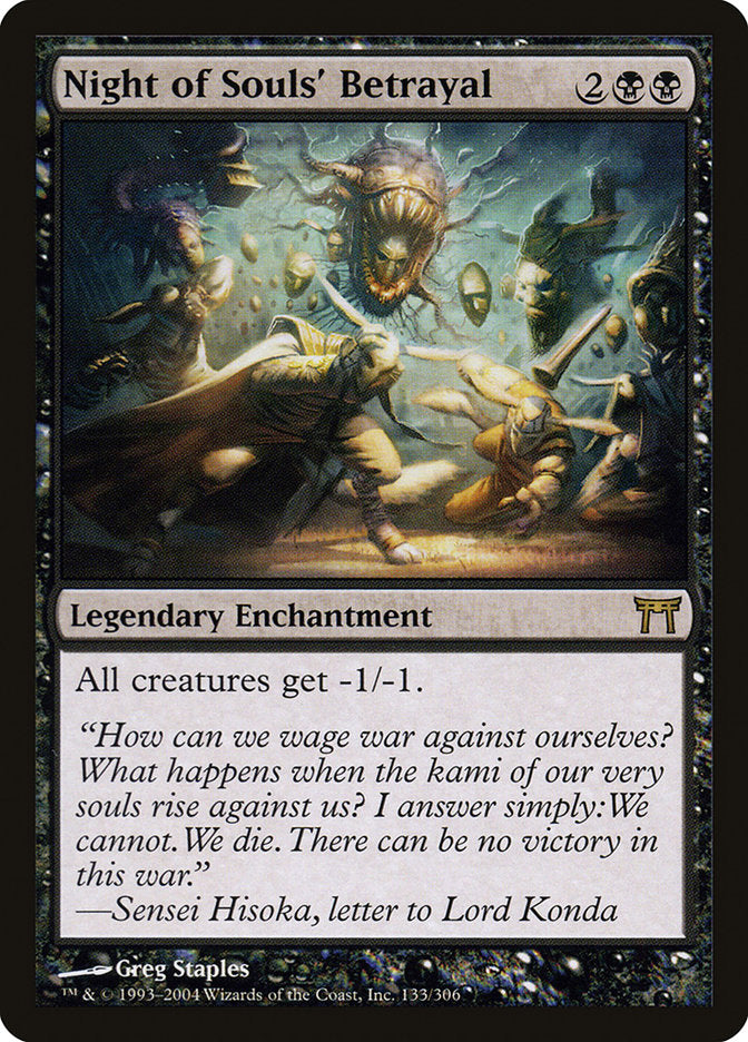 Night of Souls' Betrayal [Champions of Kamigawa] - Magic: The Gathering - Card Brawlers | Quebec | Canada |