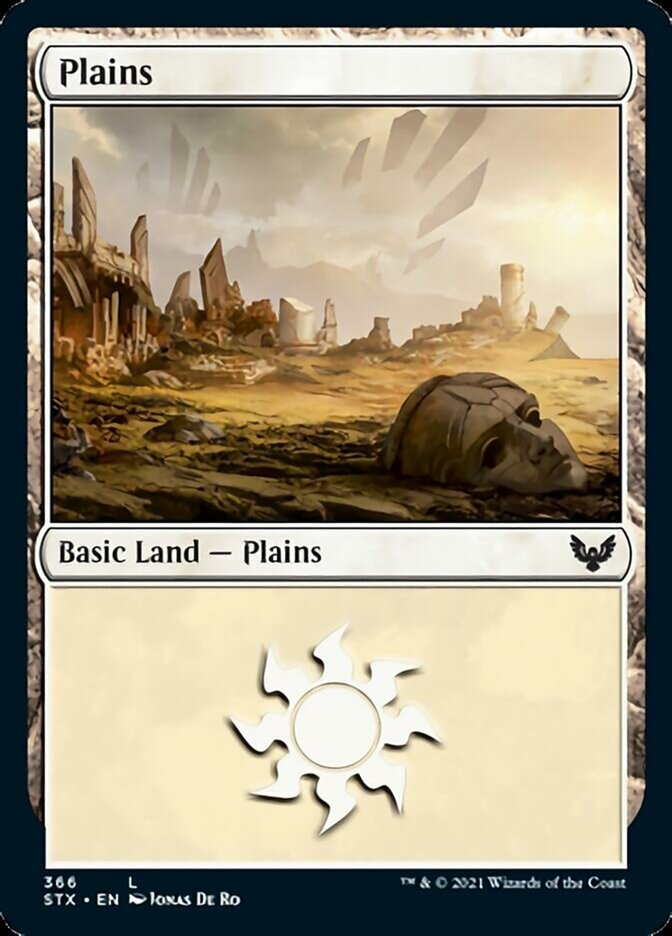 Plains (366) [Strixhaven: School of Mages] - Magic: The Gathering - Card Brawlers | Quebec | Canada |