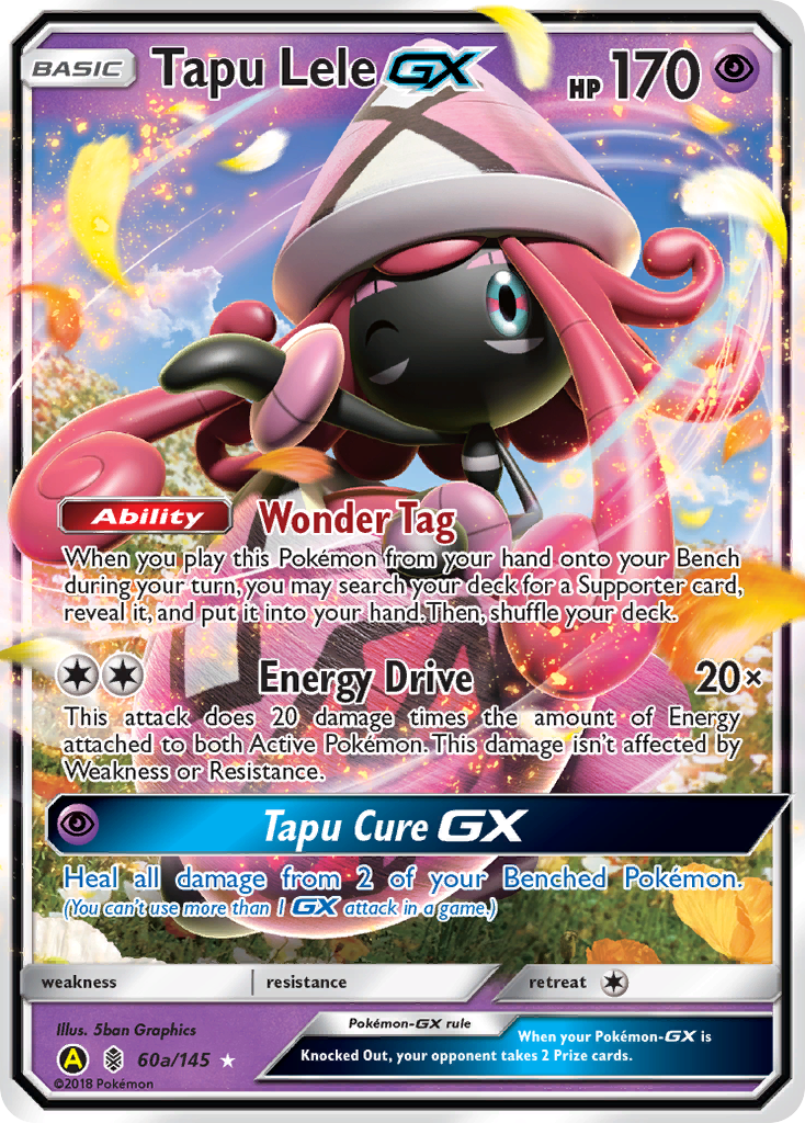 Tapu Lele GX (60a/145) [Alternate Art Promos] - Pokémon - Card Brawlers | Quebec | Canada |