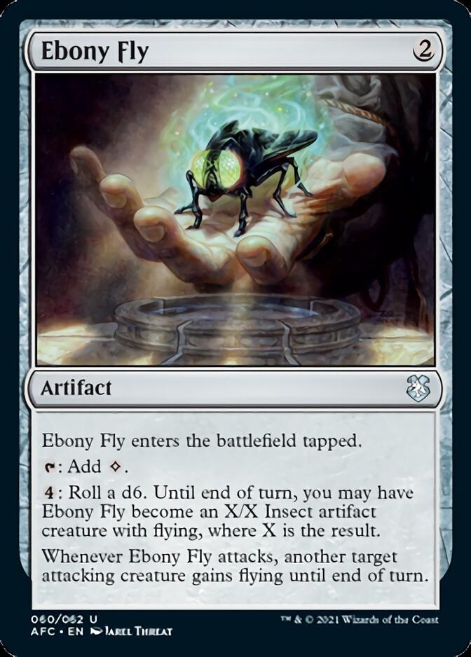 Ebony Fly [Dungeons & Dragons: Adventures in the Forgotten Realms Commander] - Magic: The Gathering - Card Brawlers | Quebec | Canada |
