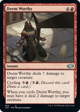 Deem Worthy [Jumpstart 2022] - Magic: The Gathering - Card Brawlers | Quebec | Canada |